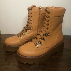 Butterscotch Platform Boots